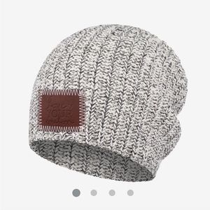 Love Your Melon BLACK SPECKLED BEANIE